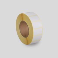 Hochwertige Thermotransferetiketten auf Rolle, im Format 40 x 20 mm