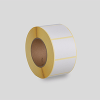 Hochwertige Thermotransferetiketten auf Rolle, im Format 68 x 58 mm