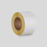 Hochwertige Thermotransferetiketten auf Rolle, im Format 75 x 35 mm