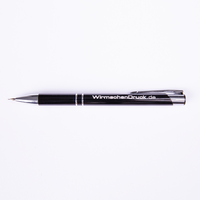 Druckbleistift, gravur, liegend, schwarz