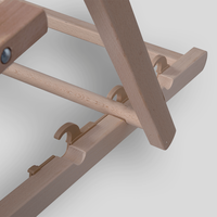 Liegestuhl, farbig bedruckt, details