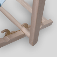 Liegestuhl, farbig bedruckt, details