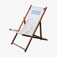 Liegestuhl Premium ohne Armlehnen detail