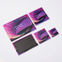 Magnetbutton, farbig bedruckt, liegend, verschiedene Formen 