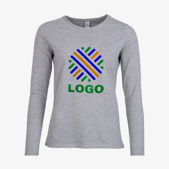 Longsleeve, farbig bestickt, Vorne
