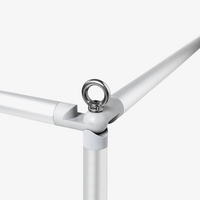 Deckenbanner - rechteckig 4/0-farbig bedruckt inkl. System detail