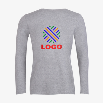 Longsleeve, farbig bestickt, Hinten