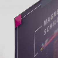 Platte, farbig bedruckt, rechteck