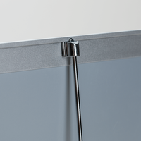 MINI Roll-Up, Halterung, Silber, Rückseite