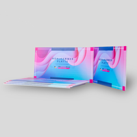 Platte, farbig bedruckt, rechteckig