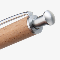 Holz-Kugelschreiber, 4/0 farbig, einseitig bedruckt