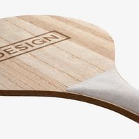 Detailaufnahme gravierter Schläger