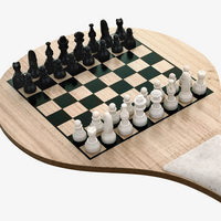 Detailaufnahme Schachbrett