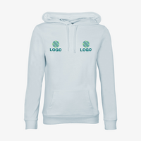 Hoodie, bestickt, Vorderansicht