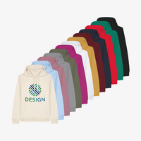 Hoodie Damen, Organic, Stanley Stella - mit ZWEI Druckpositionen