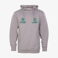 Hoodie, bestickt, Vorderansicht