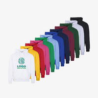 Hoodie, basic bedruckt, verschiedene Farben