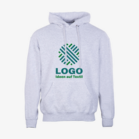 Hoodie, basic bedruckt, Vorderseite