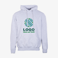 Hoodie, basic bedruckt, Vorderseite