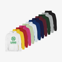 Hoodie, farbig bedruckt, Vorderansicht