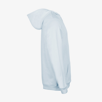 Hoodie, farbig bestickt, Seitenansicht