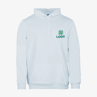 Hoodie, farbig bestickt, Vorderseite