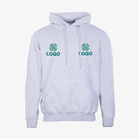 Hoodie, farbig bestickt, Vorderseite