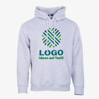 Hoodie, farbig bedruckt, Vorderseite
