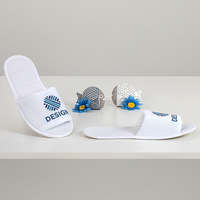Hotelslipper unisex mit offener Schuhbruecke