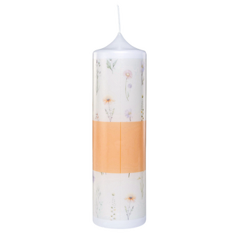 Individuelle Kerze 25 x &Oslash; 7 cm, 4/0-farbig einseitig bedruckt