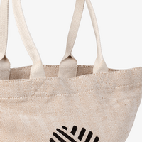 Jutebeutel aus Baumwolle und Jutemix, Detailansicht