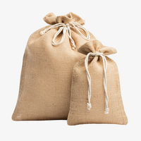 Jutesäckchen 14 cm x 22 cm, groß und klein