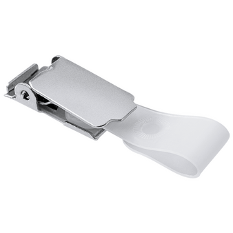 Kartenclip mit Hülle im Hochformat (68 x 115 mm) unbedruckt, Clip