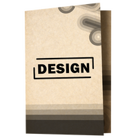 Kartenhülle Basic 7,5 x 10,5 cm 1/1-farbig (schwarz) bedruckt