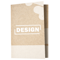 Kartenhülle Basic 7,5 x 10,5 cm 1/1-farbig (weiß) bedruckt