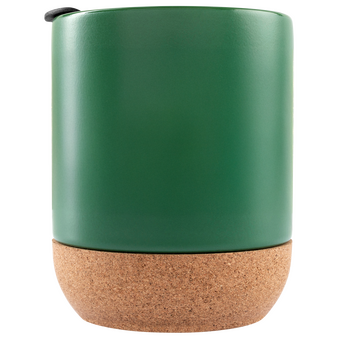 Keramiktasse mit Korkboden