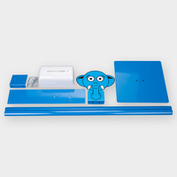 Kinder Desinfektionsspender Motiv Elefant, Detail Montage