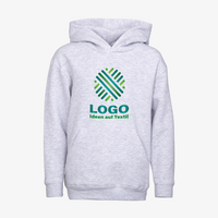 Hoodie, farbig bedruckt, Vorderseite