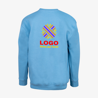 Sweatshirt, farbig bedruckt, Rueckseite