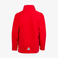 Fleecejacke, farbig bedruckt, Rueckseite