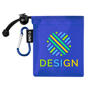 Kinder-Regenponcho aus LDPE in Tragetasche, Detail Druck