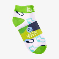 Kinder-Sneakersocken frottiert, hochwertig gestrickt