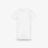 Kinder-T-Shirt Basic, weiß - B&C Collection, mit einer Druckposition