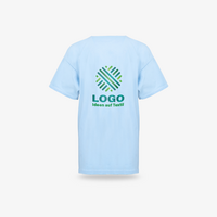 Kinder-T-Shirt Budget, farbig - Fruit of the Loom, mit zwei Druckpositionen