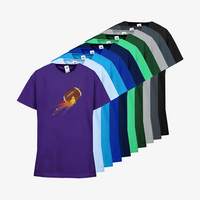 Kinder-T-Shirt FOTL, Basic - Motiv American Football Bunt, Farbauswahl