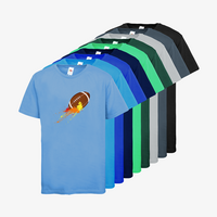 Kinder-T-Shirt FOTL, Premium - Motiv American Football Bunt, Farbauswahl
