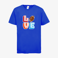 Kinder-T-Shirt FOTL, Premium - Motiv American Football Love