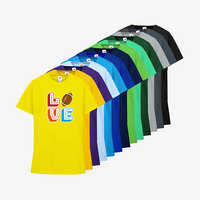 Kinder-T-Shirt FOTL, Basic - Motiv American Football Love, Farbauswahl