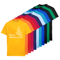 Kinder-T-Shirt FOTL, Premium - Motiv Frohe Weihnachten, Farbauswahl