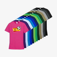Kinder-T-Shirt FOTL, Budget - Motiv Fußball Spanien, Farbauswahl